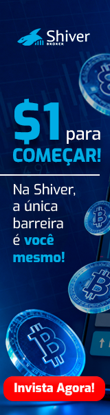 Shiver Broker — começar com $1 em cripto